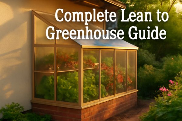 Lean to Greenhouse