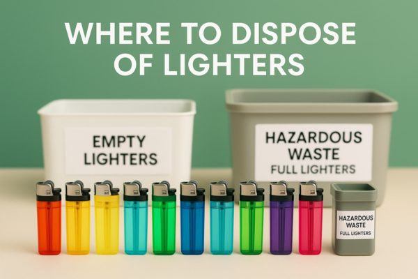 where to Dispose of Lighters
