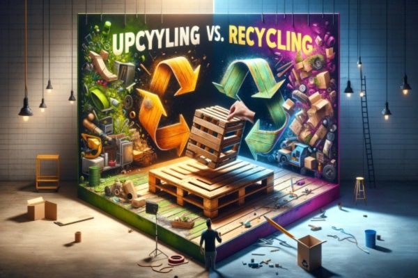 Upcycling vs Recycling