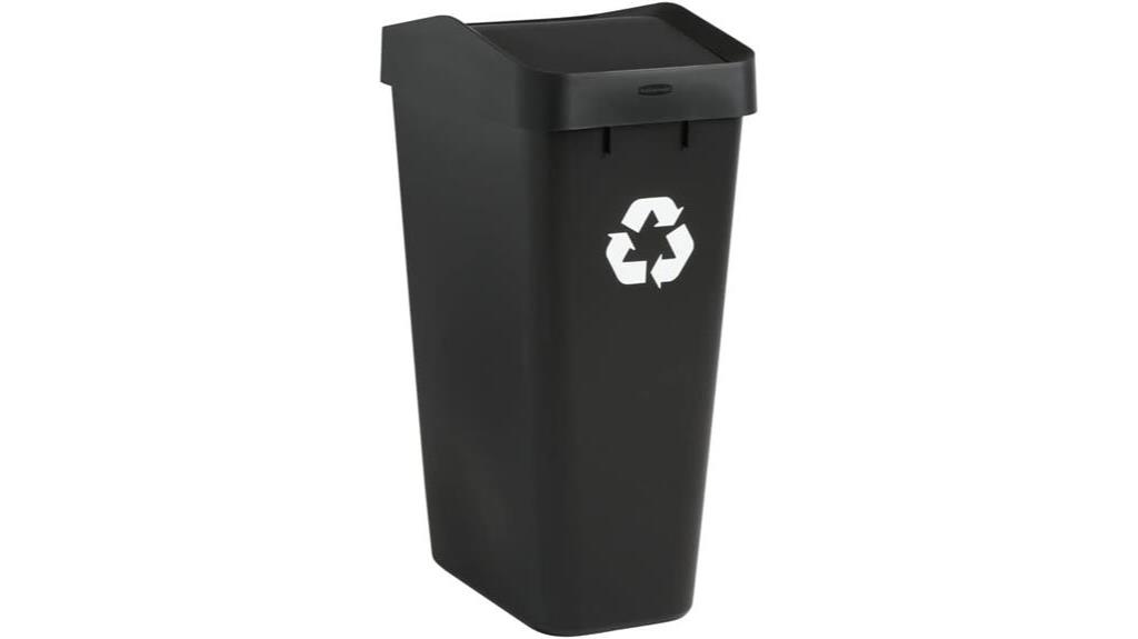 Best Indoor Recycling Bins: Rubbermaid Swing Top Recycling Bin