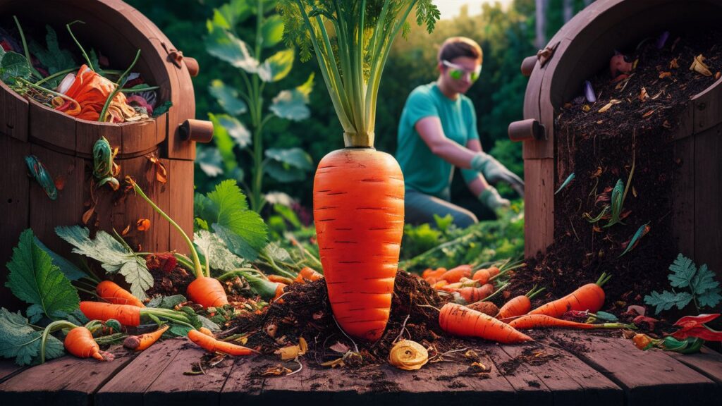 Can You Compost Carrot