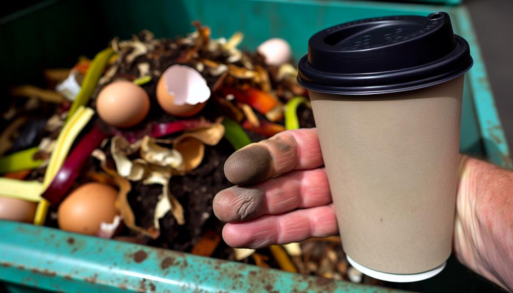 coffee cup composting guide