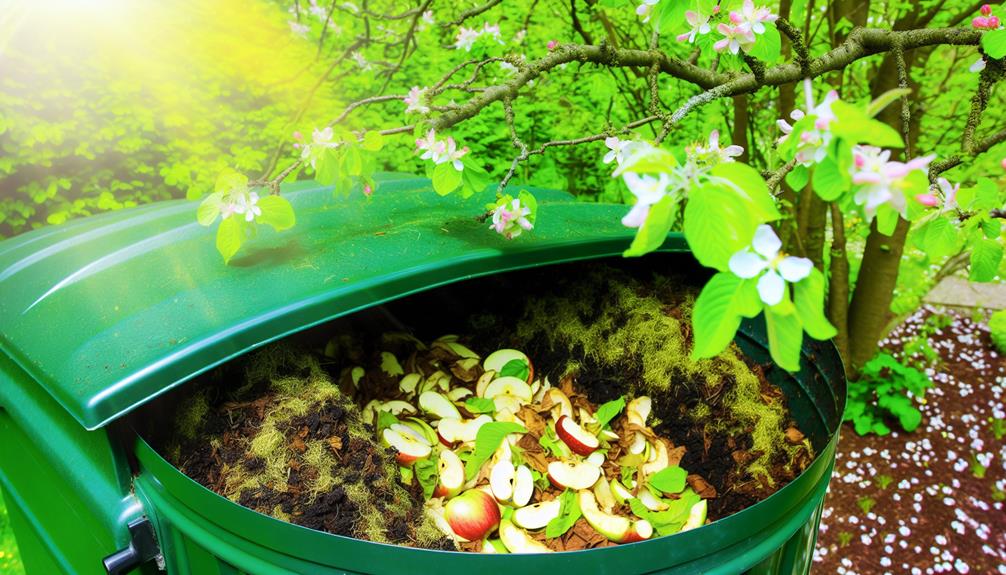 composting apple waste tips
