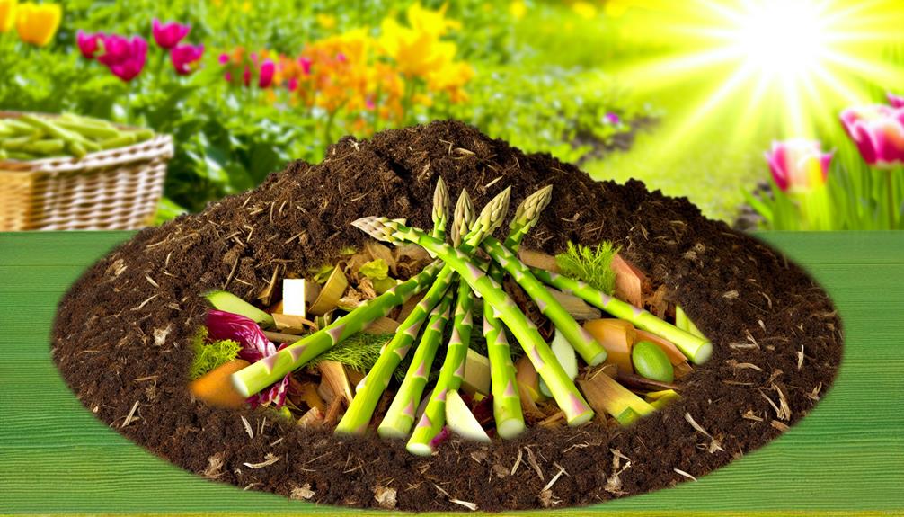 composting asparagus tips and tricks