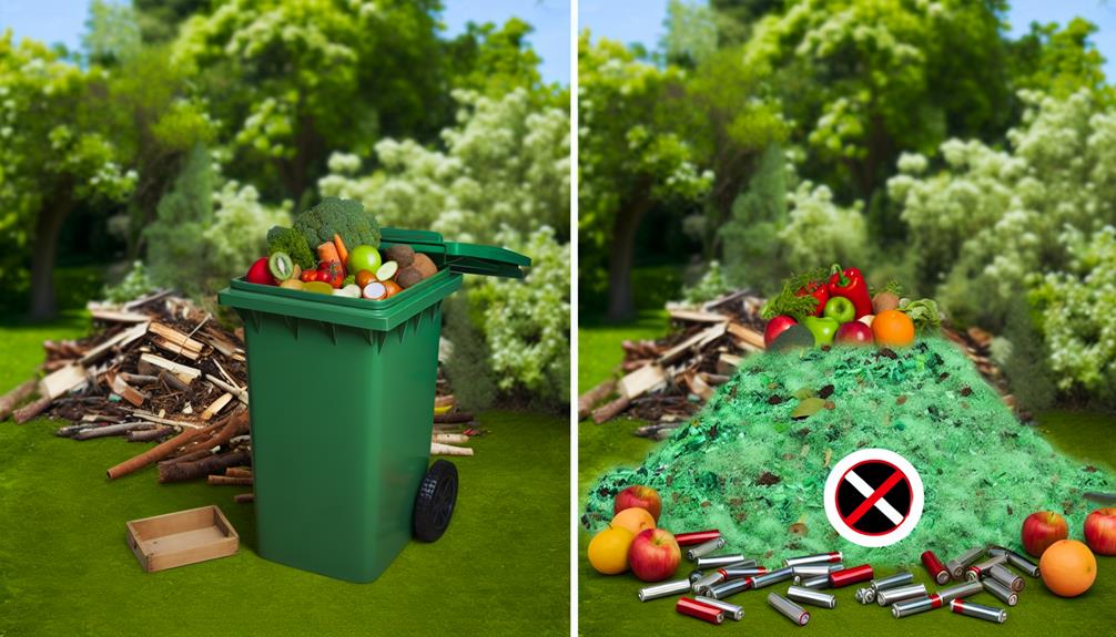 composting batteries is harmful