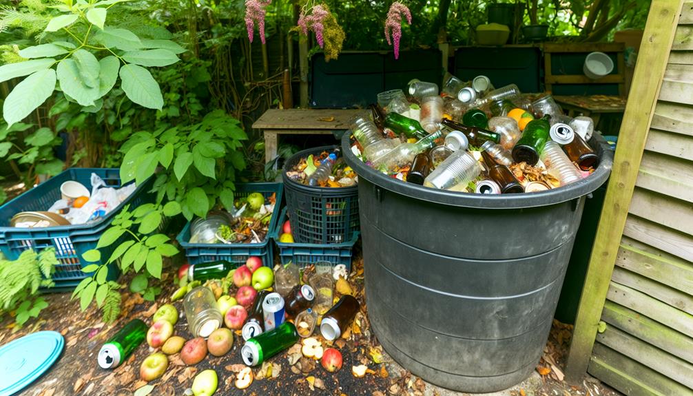 composting beer bottles possible