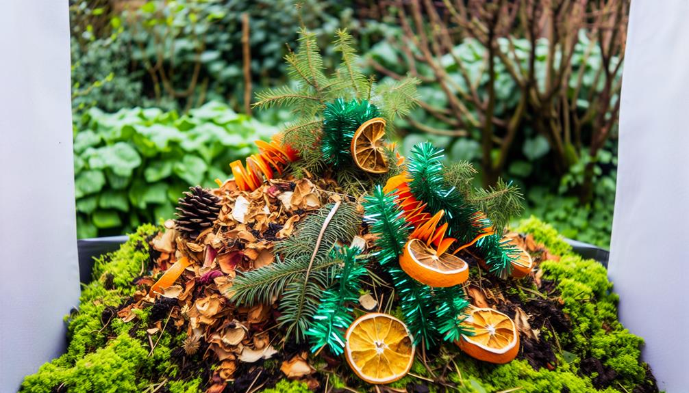 composting biodegradable holiday decorations