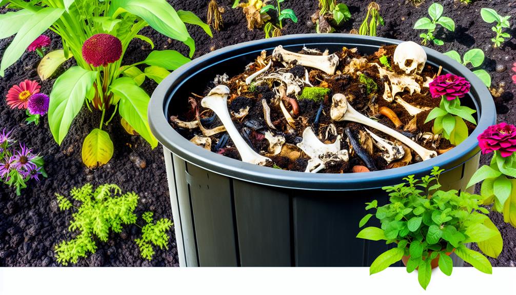 composting bones at home