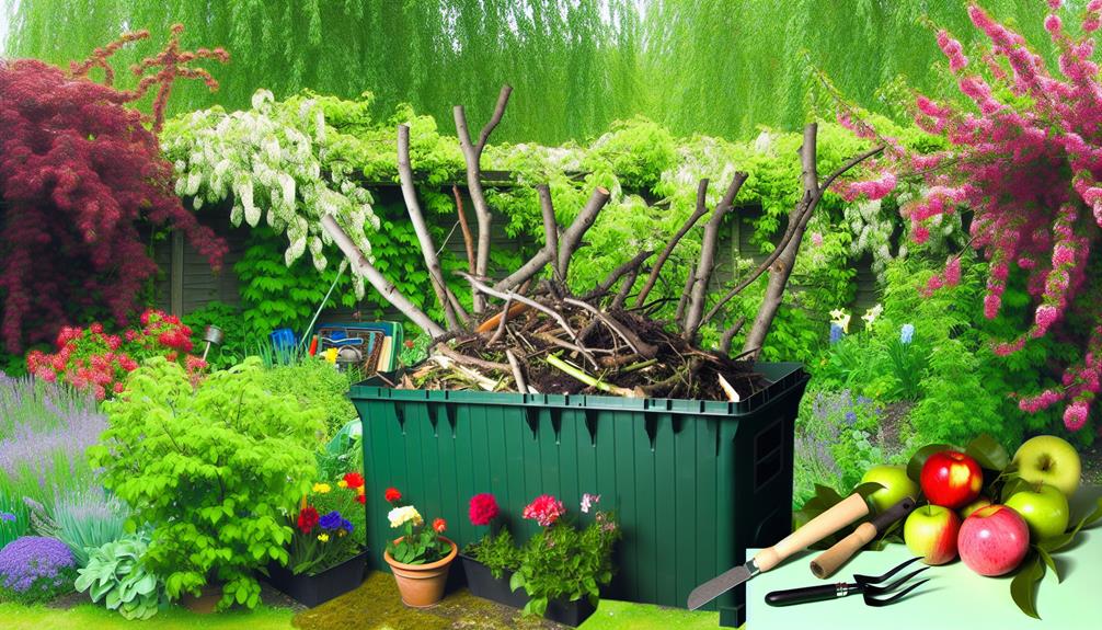composting branches at home