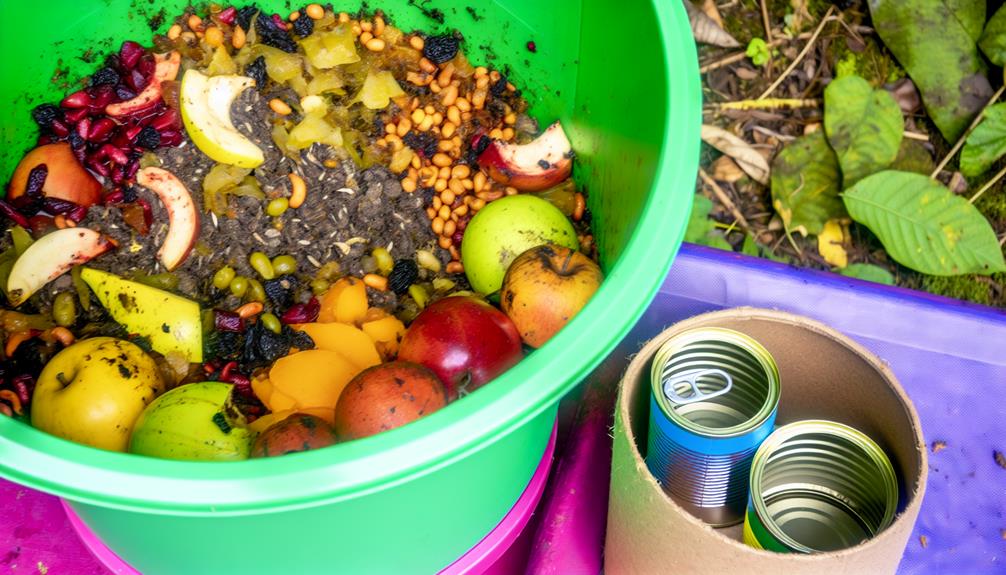 composting canned fruits guide