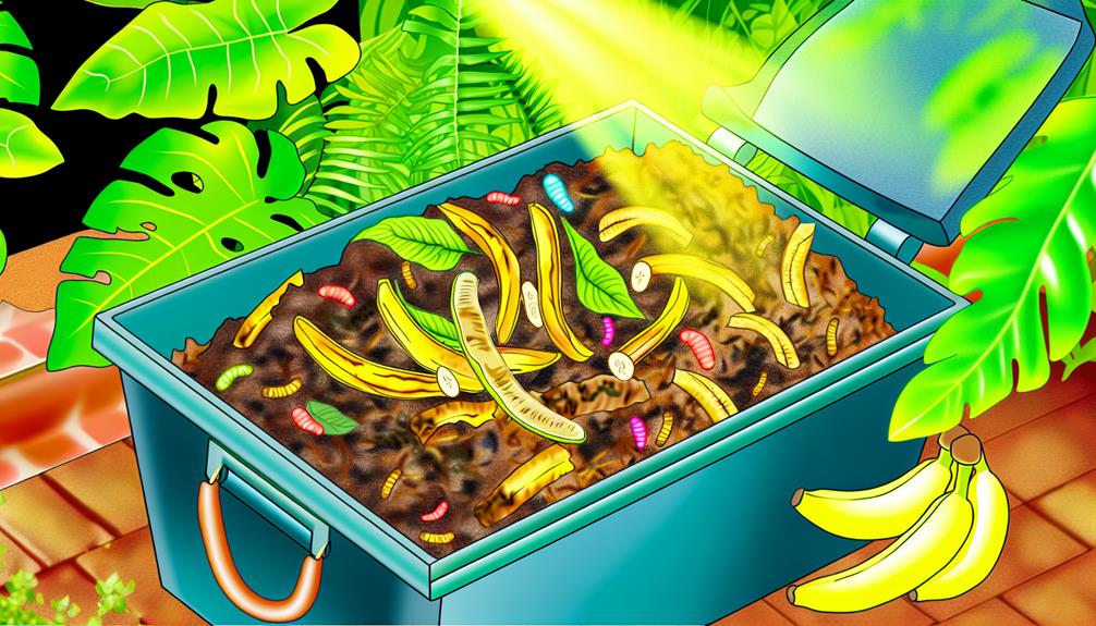 composting plantains is possible