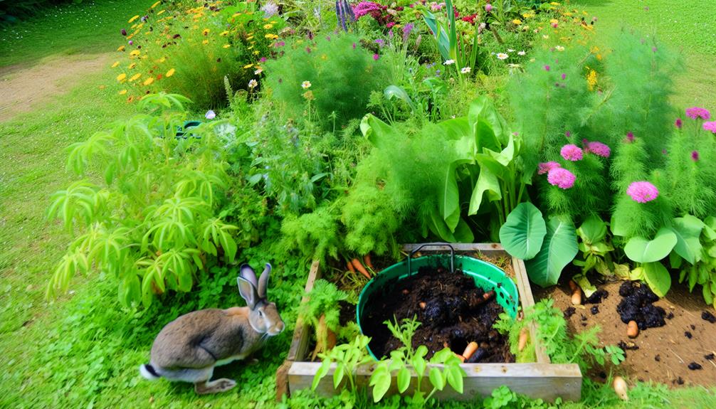 composting rabbit manure effectively