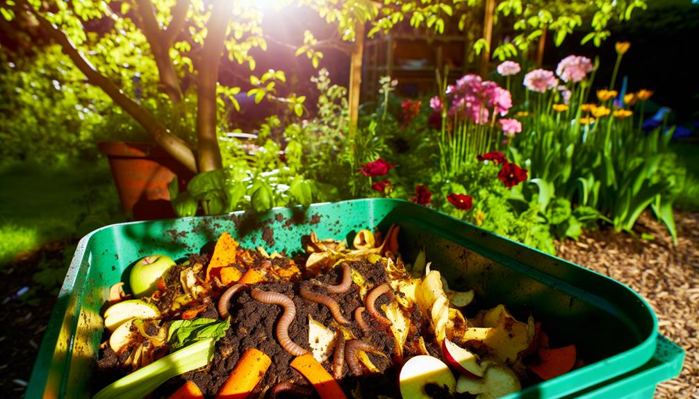 composting rotten vegetables safely