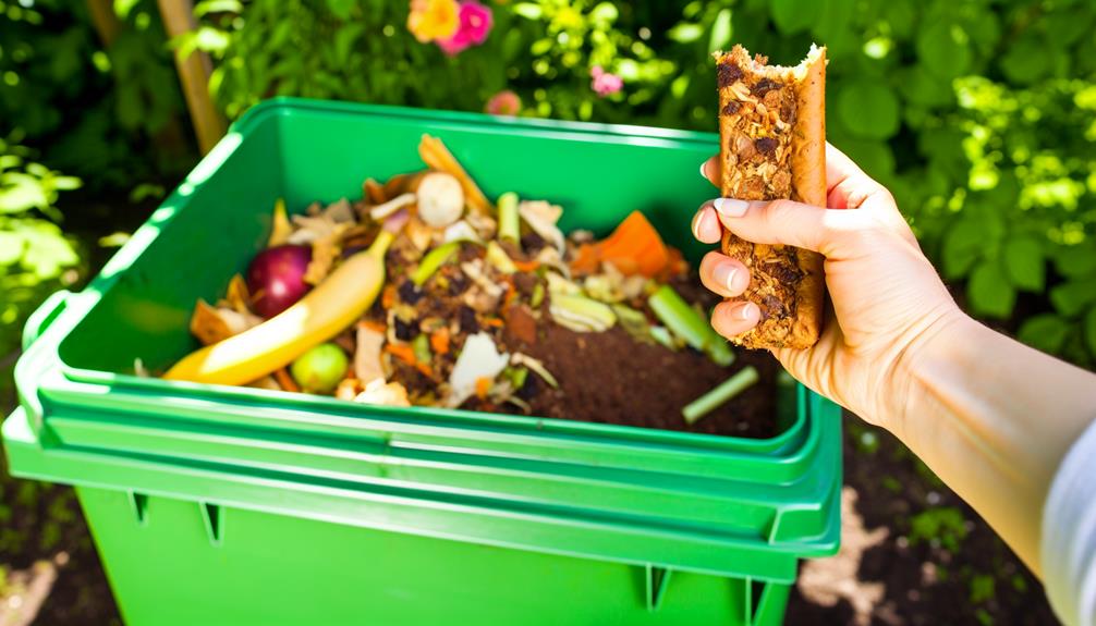 composting snack bars responsibly