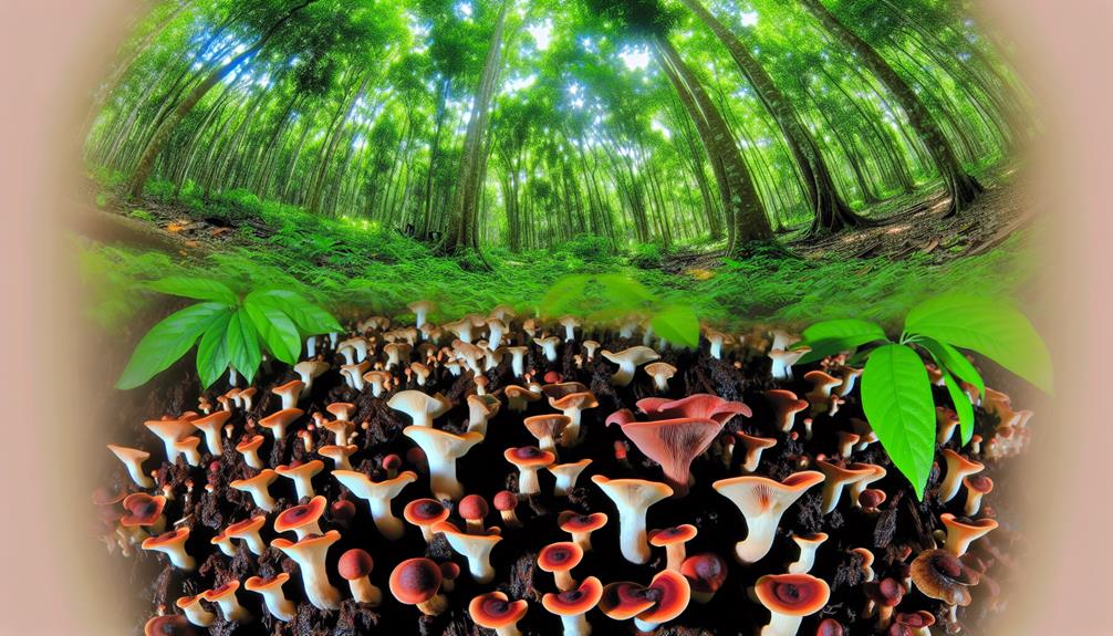 composting wild mushrooms safely