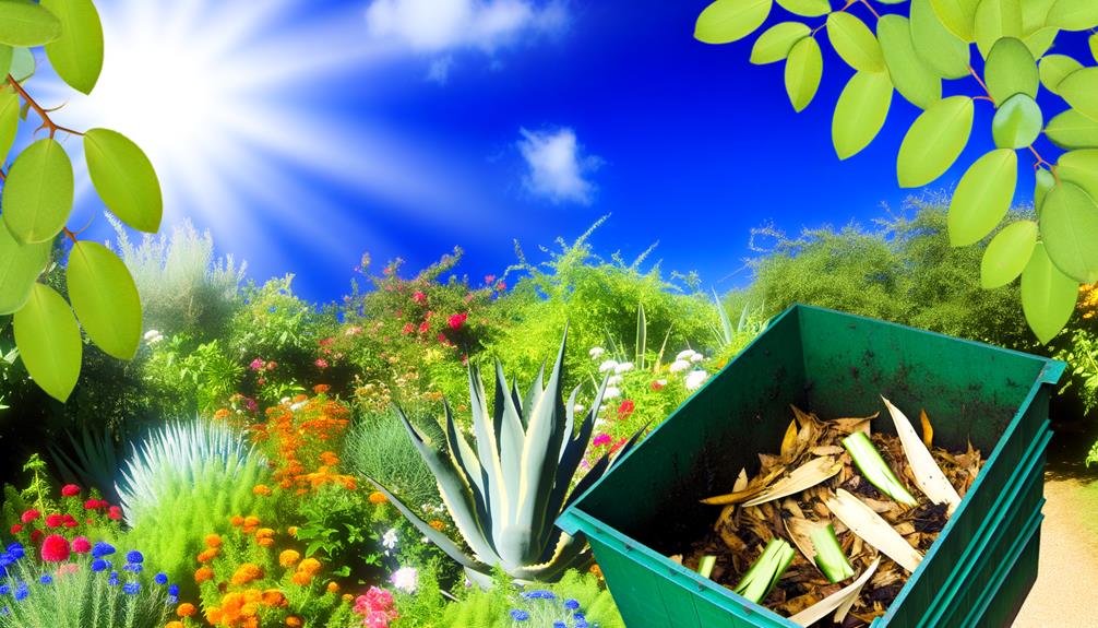 composting with agave plants