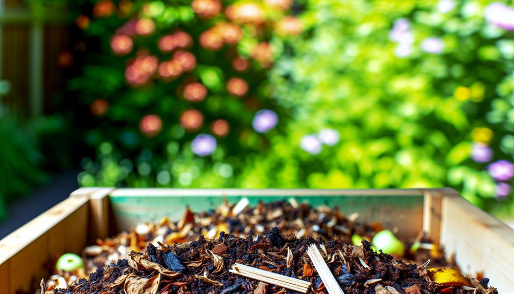 composting wooden toothpicks info