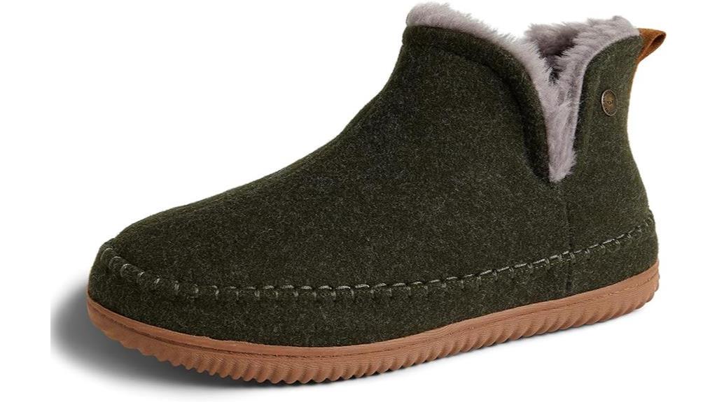 Best Eco-Friendly Father's Day Gifts: Dearfoams Men's Boot Slipper