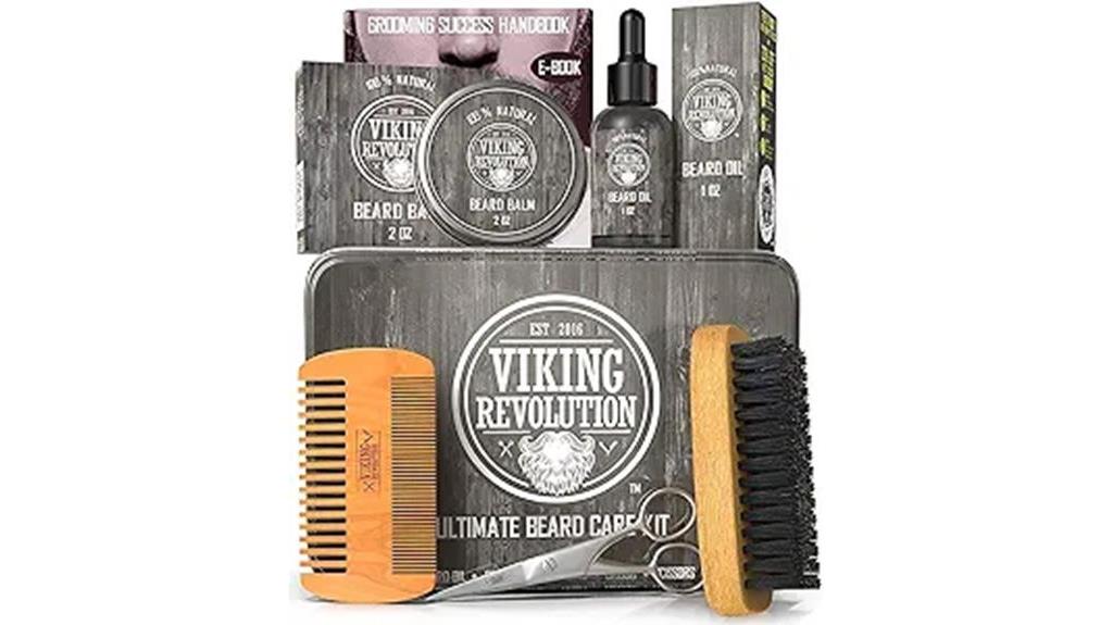 Best Eco-Friendly Father's Day Gift: Viking Revolution Beard Care Kit for Men