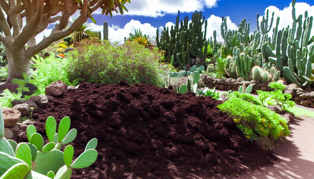 gardening with cactus soil