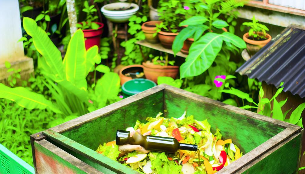 sustainable gardening through composting