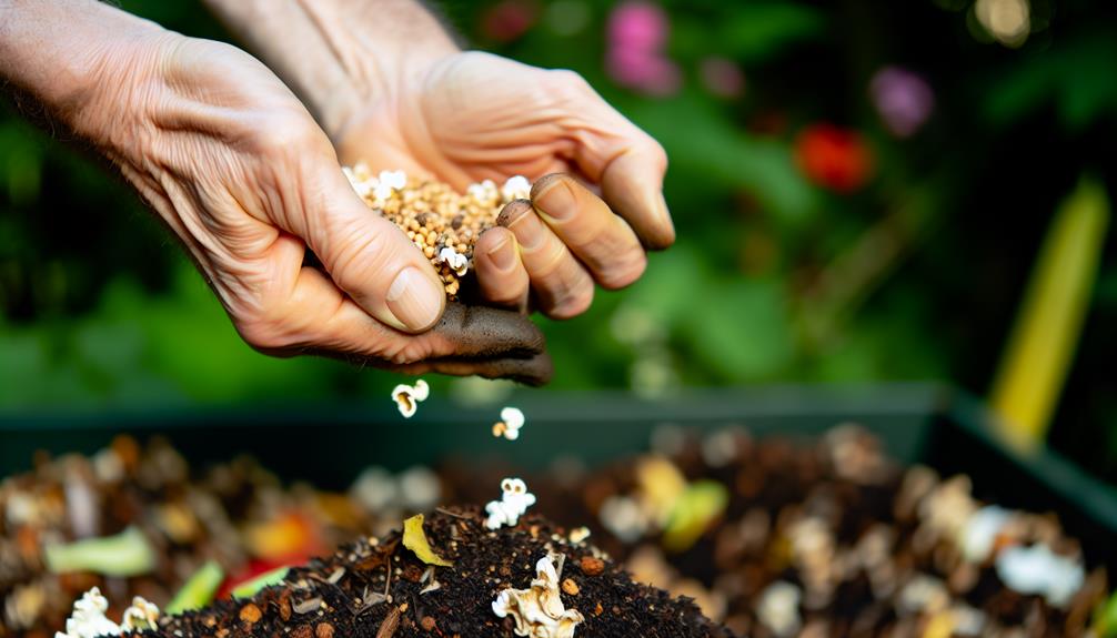 kernel composting preparation process