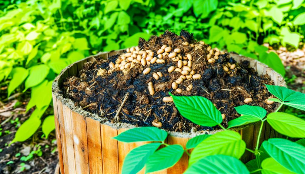 soybeans boost compost quality