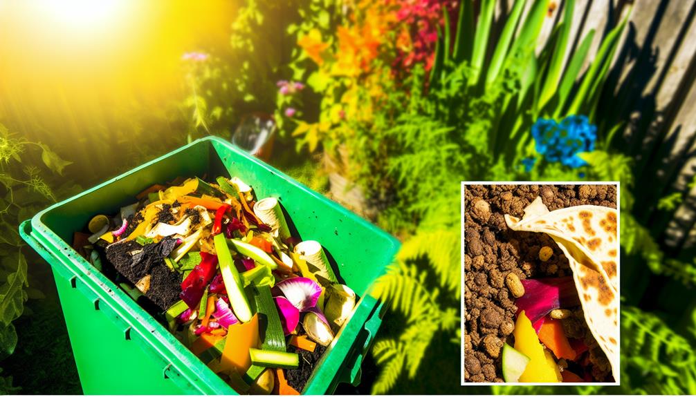 sustainable gardening through composting