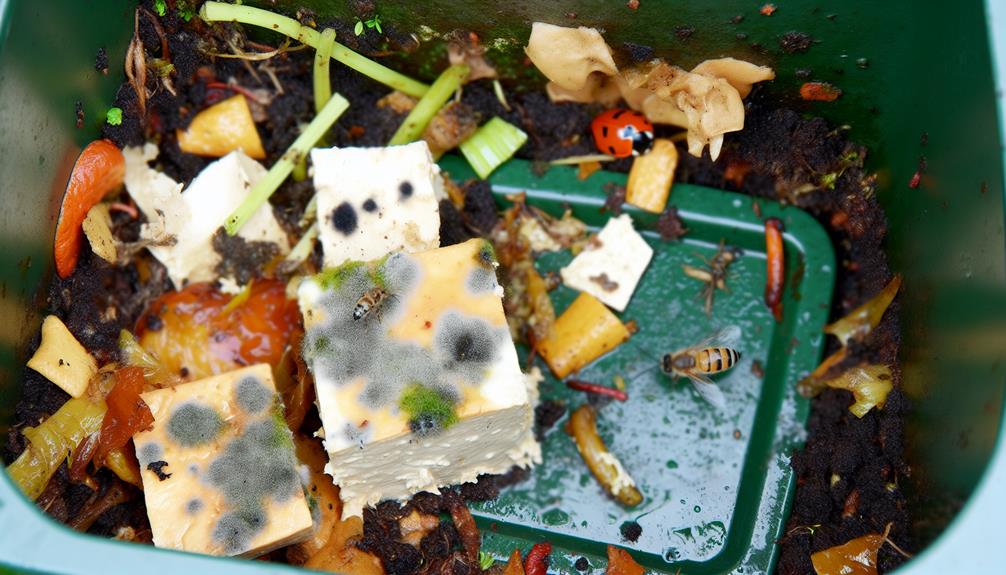 tofu composting difficulties identified