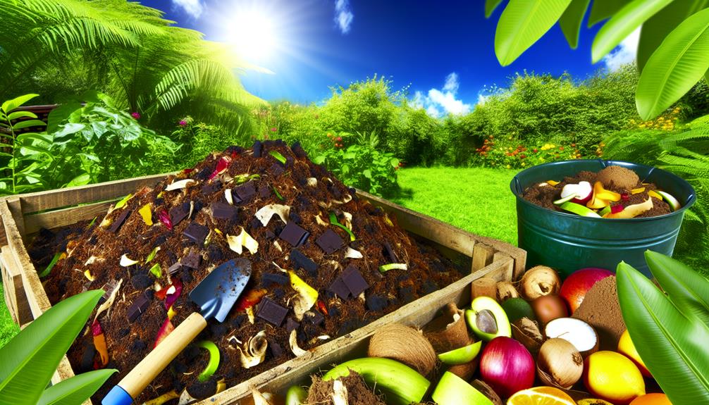 composting chocolate at home