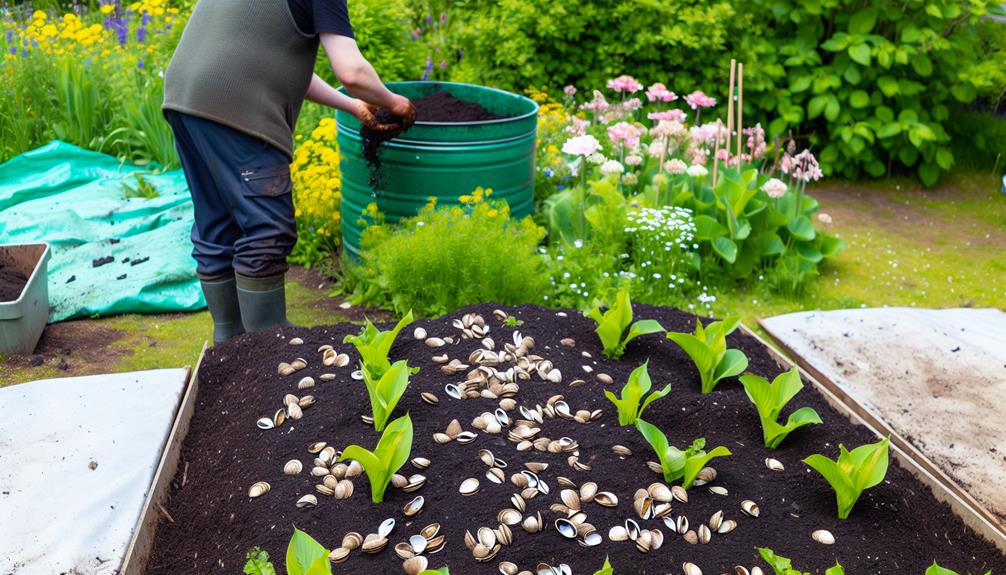 clam shell compost benefits