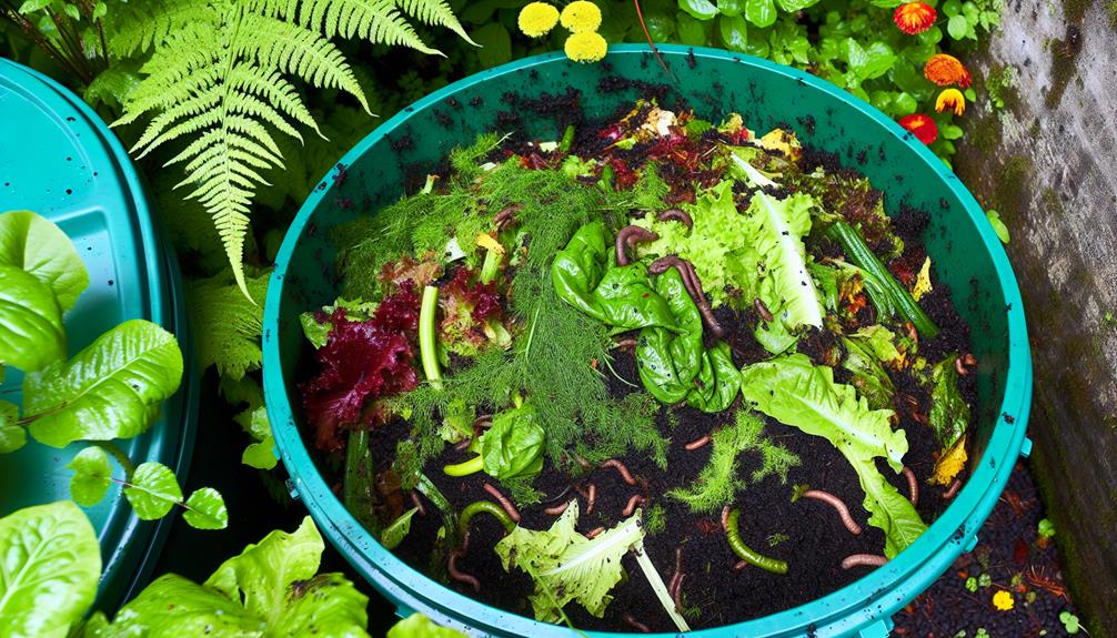 compostable leafy greens list