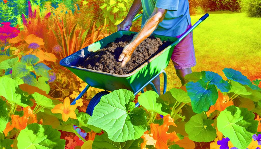 sustainable gardening with compost