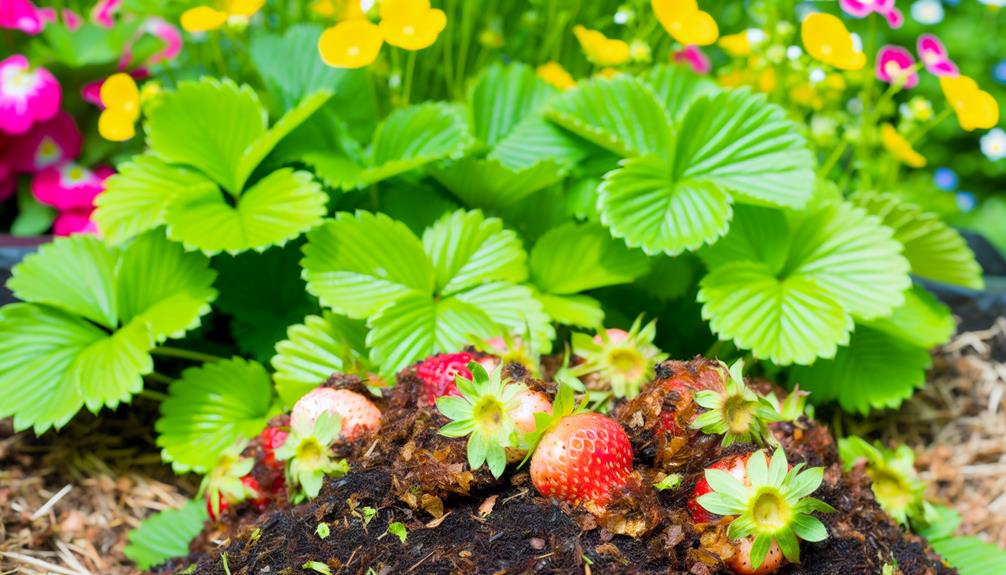 dealing with spoiled produce Compost Strawberry