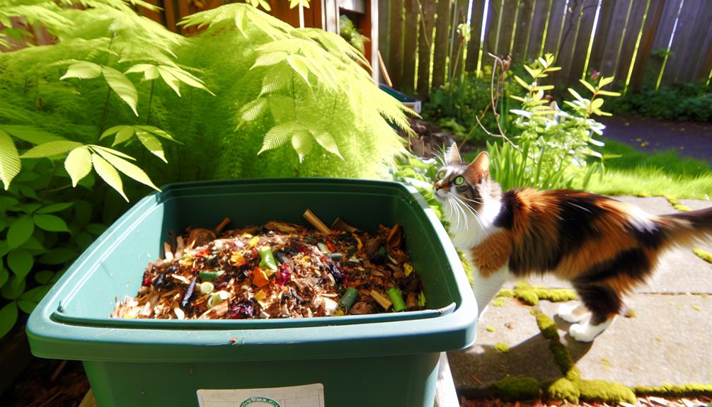 Cat litter compost bin hotsell