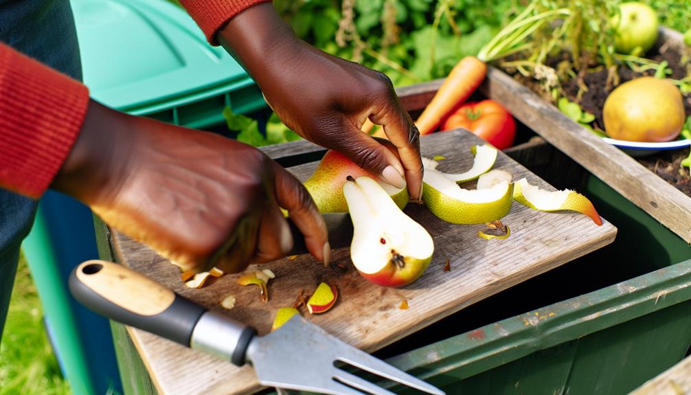 eco friendly pear waste disposal