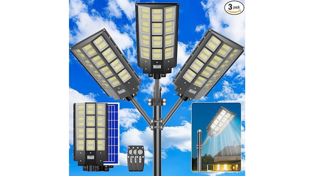 Best Solar Lights: Outdoor Solar Street Light 3200W
