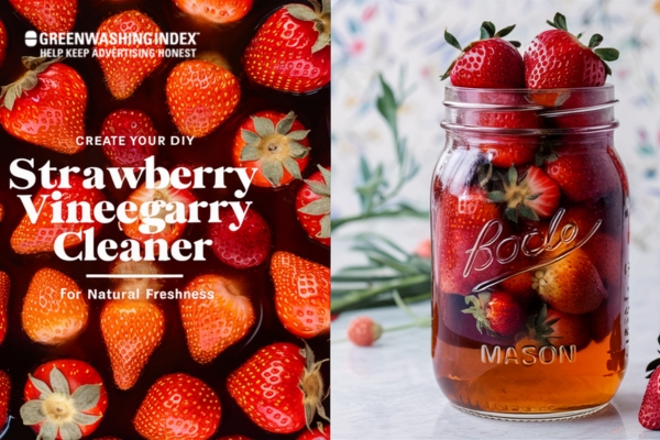 Create Your Own DIY Strawberry Vinegar Cleaner for Natural Freshness