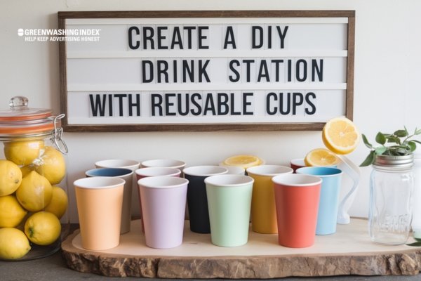 Zero-Waste Birthday Party: Create a DIY Drink Station with Reusable Cups