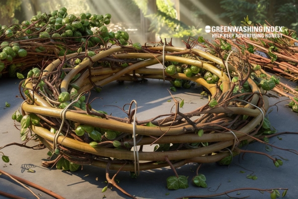 Christmas Wreath: Creating the Wreath Base