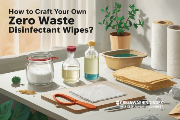 How to Craft Your Own Zero Waste Disinfectant Wipes?