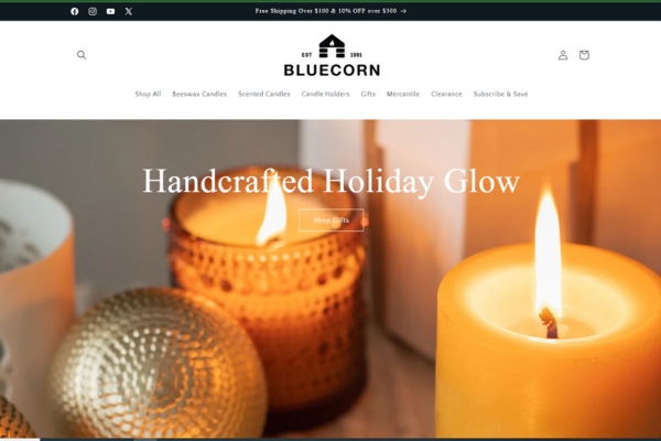 Bluecorn Candles