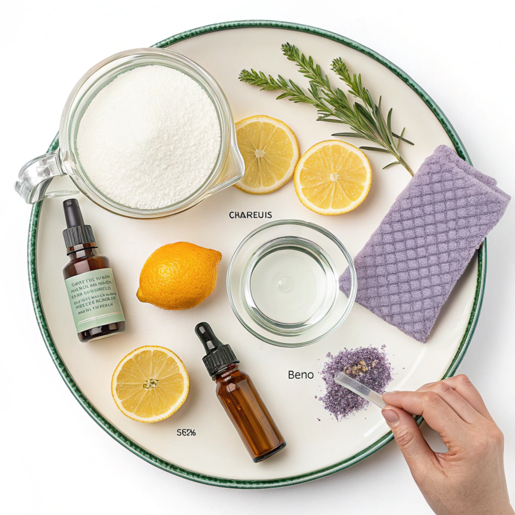 Ingredients For Zero Waste Disinfectant Wipes