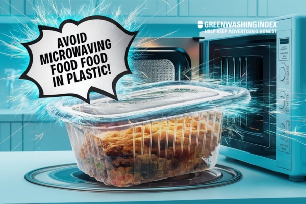 Avoid Microwaving Food in Plastic