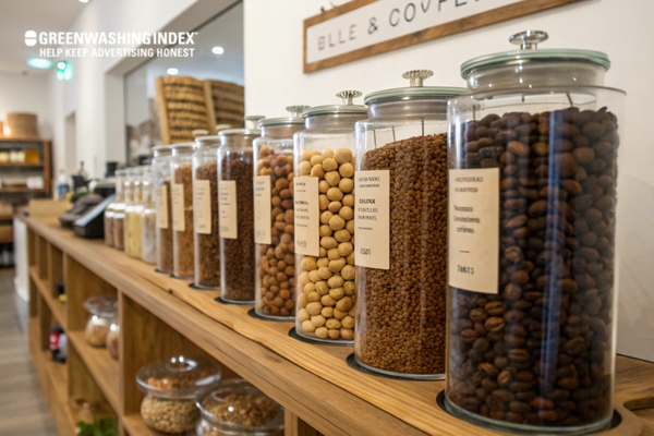 Bulk Coffee or Nuts in Glass Jars from Local Stores