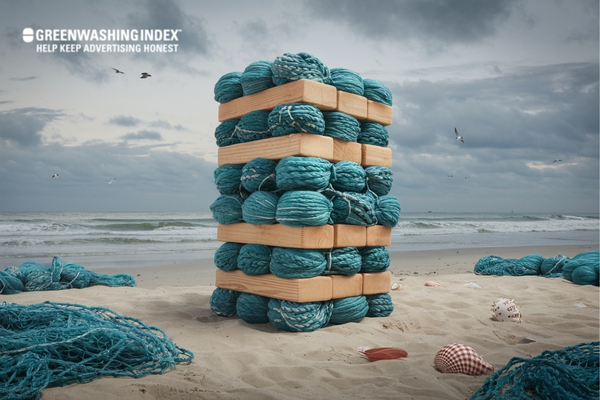 Recycled Fishing Nets Jenga Game