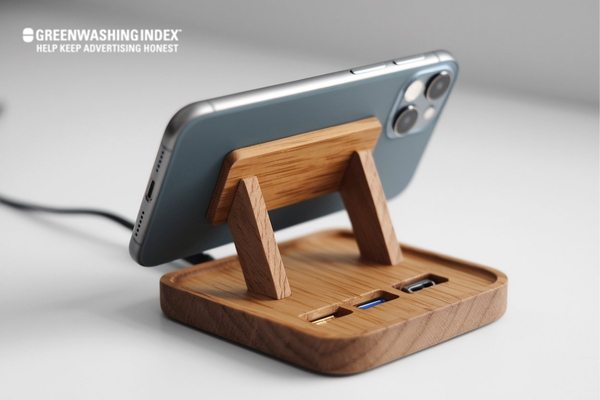 Wooden iPhone Charging Dock