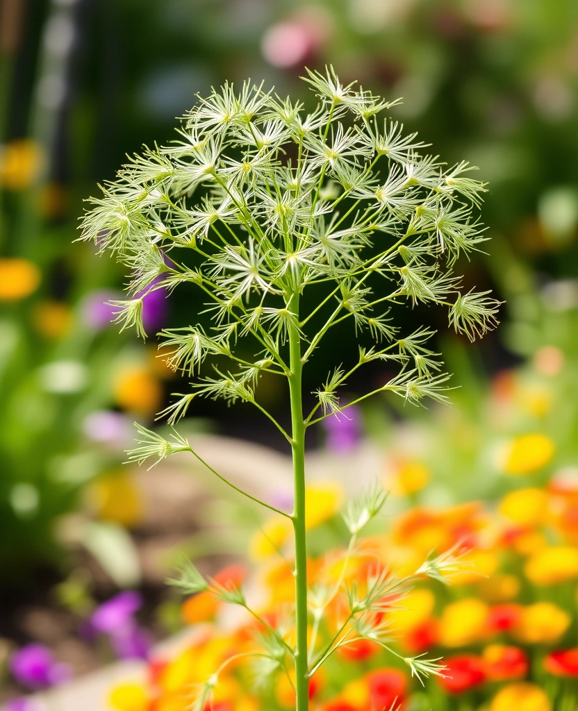 18 Aesthetic Tea Garden Plants That Will Brighten Up Your Outdoor Space! - 17. Fennel (Foeniculum vulgare)