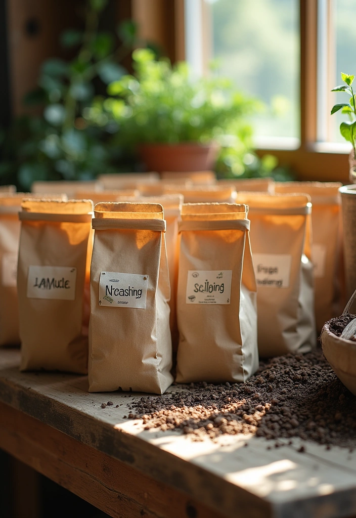 15 Techniques for Seed Saving in Your Garden - 3. Use a Paper Bag for Collection