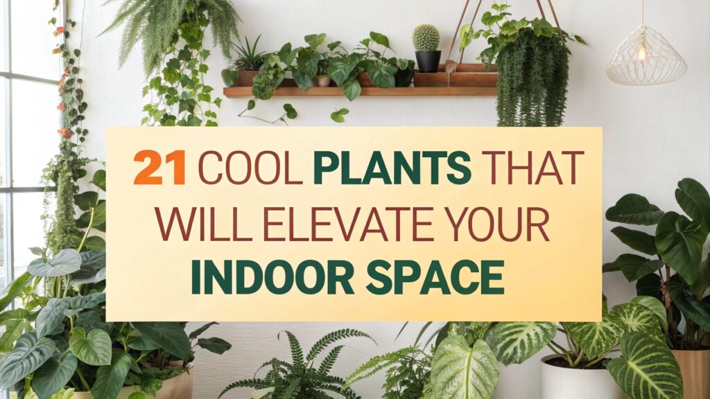 21 Cool Plants That Will Elevate Your Indoor Space